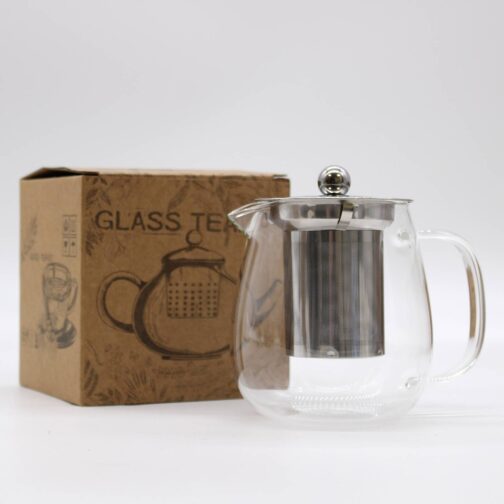 Glass Infuser Teapot - Contemporary - 550ml - gteap-03_03